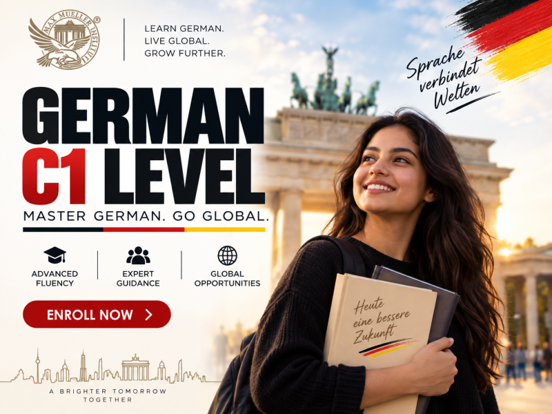 Master Advanced German: German C1 Level Courses at Max Mueller Institute